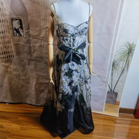 Zimmermann Balance linen and silk bustier dress - Picture 6 of 14